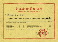 誠(chéng)信等級(jí)