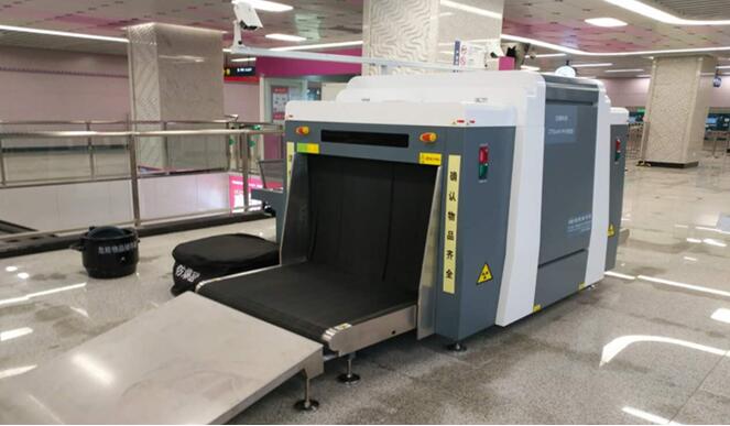 安檢機的<a href='http://www.sdk35696.cn/' target='_blank'><u>工業(yè)皮帶</u></a>運輸?shù)膱D片