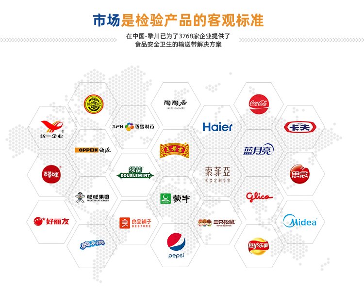 墨綠PU輸送帶加導條打孔